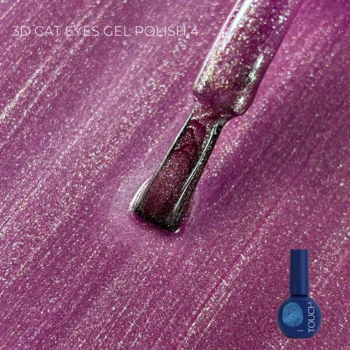 TOUCH 3D Cat Eyes Gel Polish №4, 9 ml