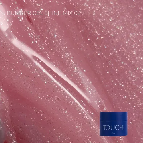 TOUCH Builder gel Shine Mix 2, 15 ml