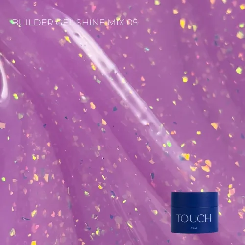 TOUCH Builder gel Shine Mix 5, 15 ml