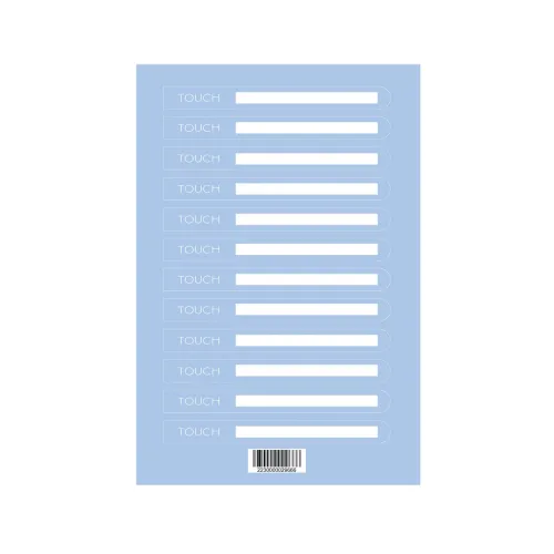 Touch Set of stickers for tips 8 pcs