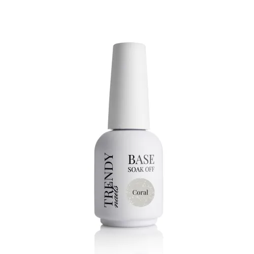 Color base "Coral" 15 ml, TRENDY Nails