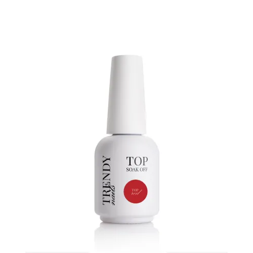 HFTF Top color RED 15 ml, TRENDY Nails