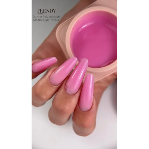 Modeling gel "Amore" 30 ml, TRENDY Nails