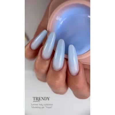 Modeling gel "Aqua" 30 ml, TRENDY Nails