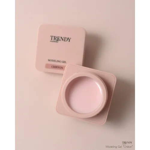 Modeling gel "Chiffon" 30 ml, TRENDY Nails