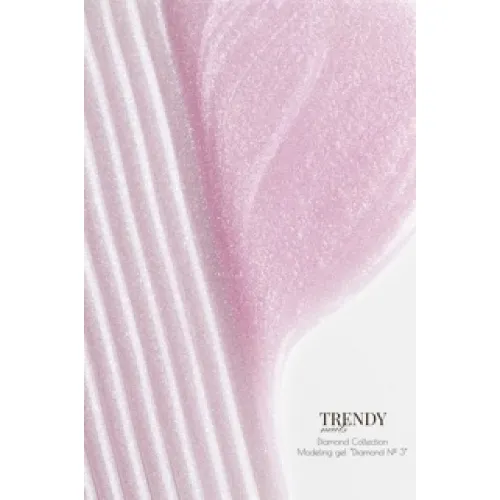 Modeling gel "Diamond" №3 30 ml, TRENDY Nails