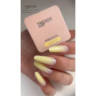 Modeling gel "Lemon" 30 ml, TRENDY Nails