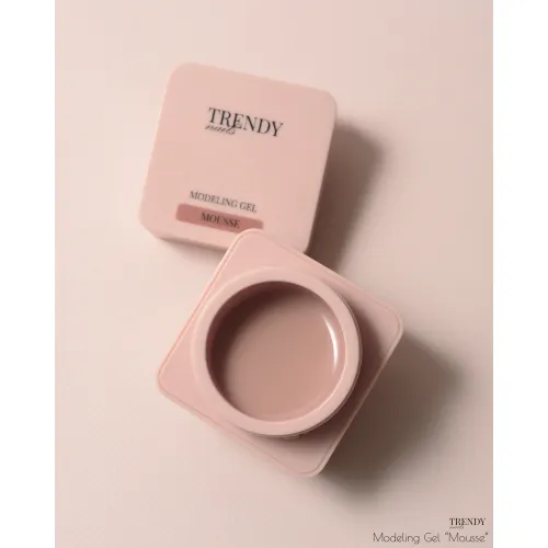Modeling gel "Mousse" 30 ml, TRENDY Nails