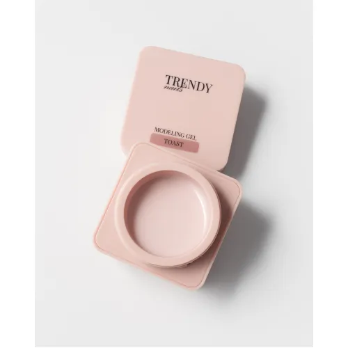 Modeling gel "Toast" 30 ml, TRENDY Nails