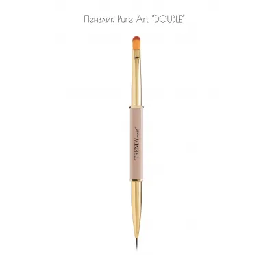 Кисточка "PURE ART" DOUBLE, TRENDY Nails
