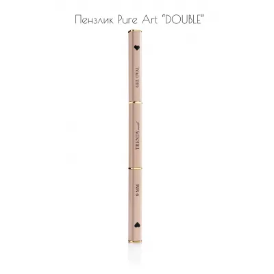 Кисточка "PURE ART" DOUBLE, TRENDY Nails