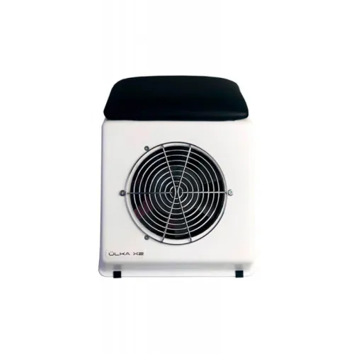 Nail dust collector Ulka X2 Soft white (black pillow, 40W, EU plug)