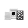Portable dust collector for manicure-pedicure with filter EGO-AMI (White, 17W, EU plug)