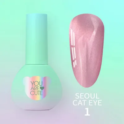 Gel Polish Color Seoul Cat Eye №1 5 ml YOU ARE CUTE