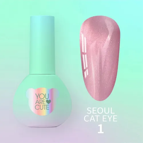 Gel Polish Color Seoul Cat Eye №1 5 ml YOU ARE CUTE