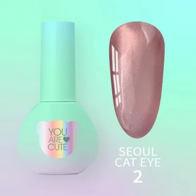Gel Polish Color Seoul Cat Eye №2 5 ml YOU ARE CUTE