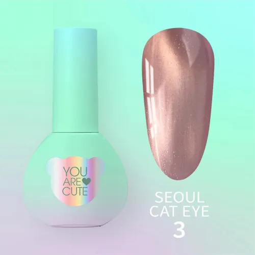 Gel Polish Color Seoul Cat Eye №3 5 ml YOU ARE CUTE