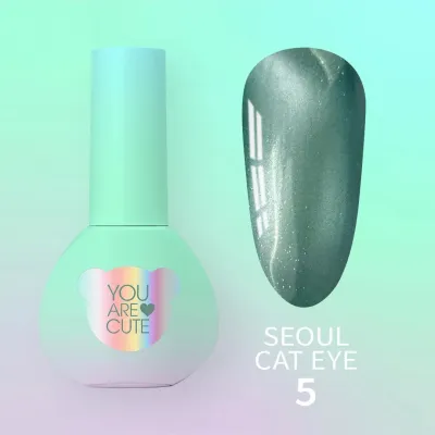 Gel Polish Color Seoul Cat Eye №5 5 ml YOU ARE CUTE