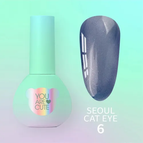 Gel Polish Color Seoul Cat Eye №6 5 ml YOU ARE CUTE