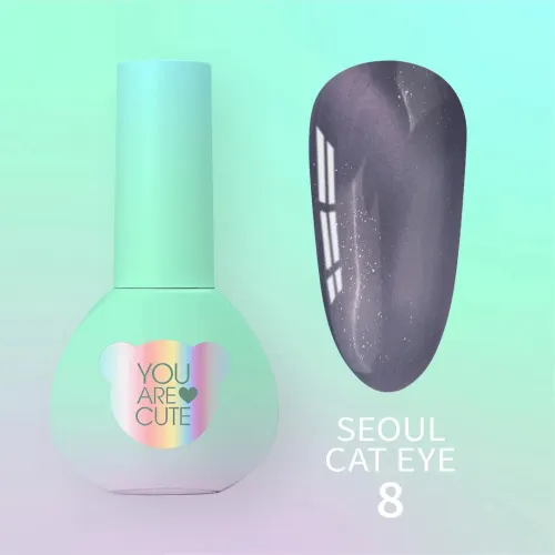 Gel Polish Color Seoul Cat Eye №8 5 ml YOU ARE CUTE