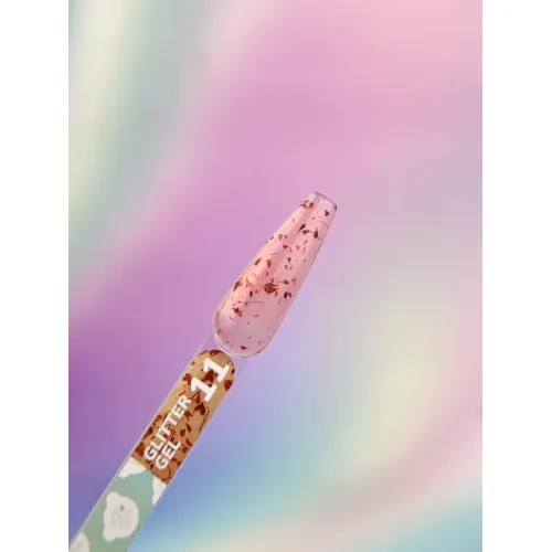 Блестки для ногтей Glitter Gel №11 5 мл YOU ARE CUTE