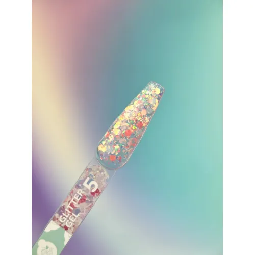 Блестки для ногтей Glitter Gel №5 5 мл YOU ARE CUTE