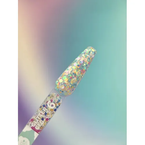Блестки для ногтей Glitter Gel №6 5 мл YOU ARE CUTE
