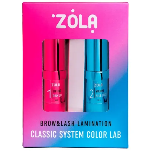Set Color Lab for lamination Brow&Lash Lamination Classic System (10*2 ml) ZOLA