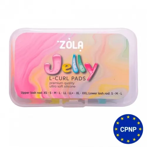 ZOLA Jelly L-Curl Lamination Pads for Upper and Lower Lashes