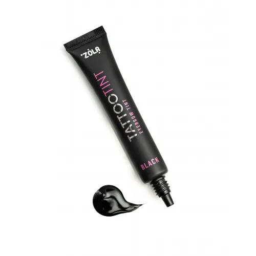 ZOLA TATTOO TINT Black Eyebrow and Eyelash Tint