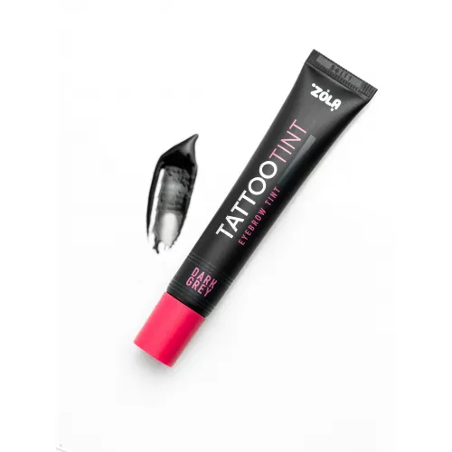 ZOLA TATTOO TINT Dark Grey Eyebrow and Eyelash Tint