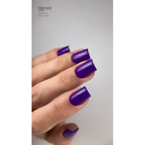 Gel polish "Ultra Violet" 10 ml, TRENDY nails HEMA/TPO free