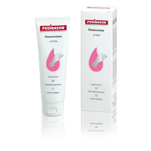 Foot cream with rose and urea BAEHR, 125 ml