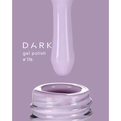 DARK gel polish (new collection) 176, 6 ml