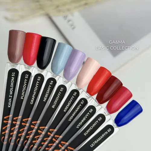 GA&MA Basic collection Gel Polish No. 051, 10 ml