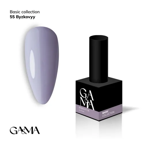 GA&MA Basic collection Gel Polish No. 055, 10 ml