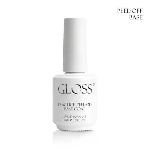 GLOSS Peel-Off Base Practice 15 ml