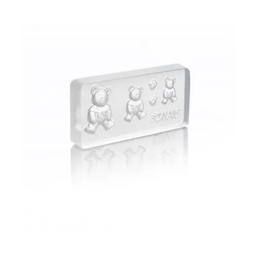Silicone 3D molds for volumetric nail design