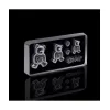 Silicone 3D mold for volumetric nail design no.04 Kodi Professional