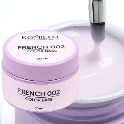 Komilfo HEMA/TPO free New Color Base French 002, 30 ml (gel-jar)