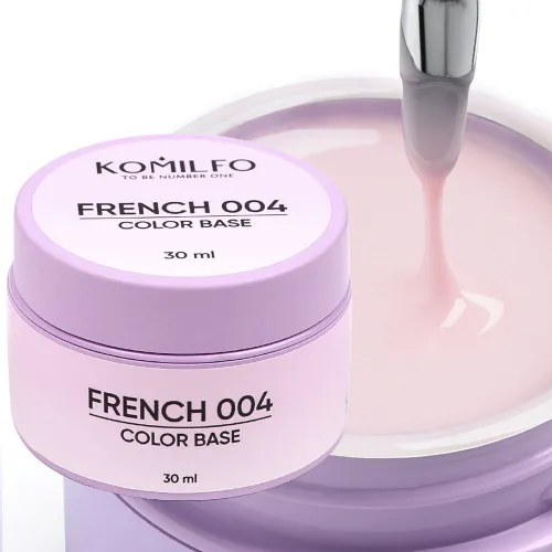 Komilfo HEMA/TPO free New Color Base French 004, 30 ml (gel-jar)
