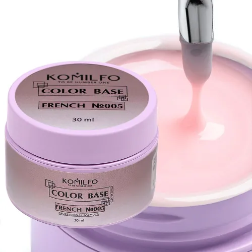 Komilfo HEMA/TPO free New Color Base French 005, 30 ml (gel-jar)