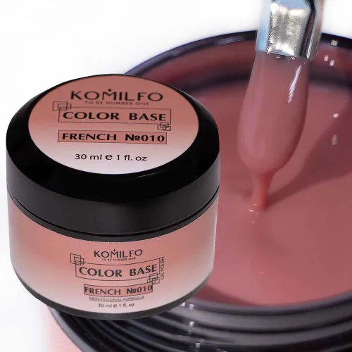 Komilfo Color Base French 010, 30 ml (gel-jar)