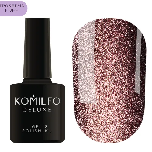 Gel Nail Polish Komilfo 9D Cat's eye No. 003 HEMA/TPO free, 8 ml