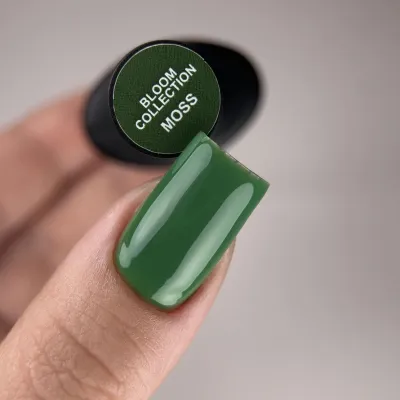 Gel Nail Polish Komilfo HEMA/TPO free Bloom Collection Moss, 8 ml