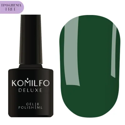 Gel Nail Polish Komilfo HEMA/TPO free Bloom Collection Moss, 8 ml