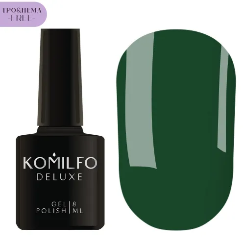 Gel Nail Polish Komilfo HEMA/TPO free Bloom Collection Moss, 8 ml