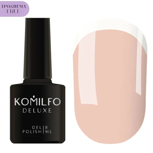 Gel Nail Polish Komilfo HEMA/TPO free French Collection No. F007, 8 ml (NEW COLOR)