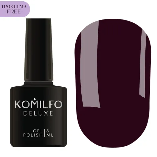 Gel Nail Polish Komilfo HEMA/TPO free Red Code Collection No.006, 8 ml