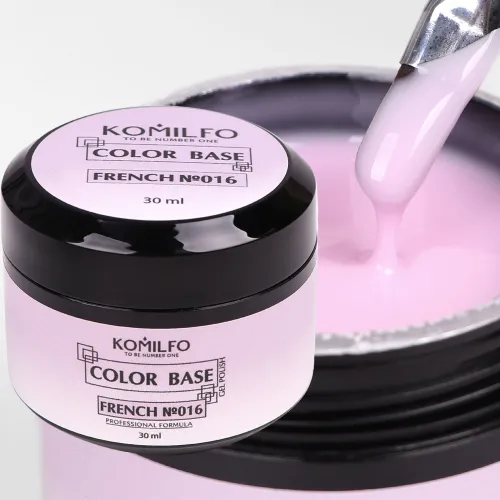 Komilfo Color Base French 016, 30 ml (gel-jar)